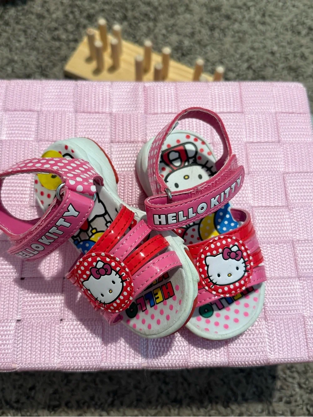 Hello Kitty size toddler 5, barely worn